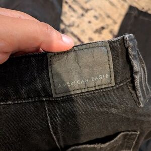 American Eagle Outfitters Men's Black Jeans